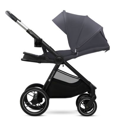 KINDERKRAFT - Комбінована коляска 2в1 NEA 2 Dark grey