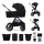 KINDERKRAFT - Комбінована коляска 2в1 NEA 2 Midnight black