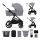 KINDERKRAFT - Комбінована коляска 2в1 NEA 2 Platinum grey