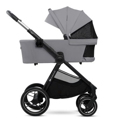 KINDERKRAFT - Комбінована коляска 2в1 NEA 2 Platinum grey