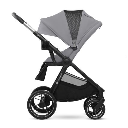 KINDERKRAFT - Комбінована коляска 2в1 NEA 2 Platinum grey