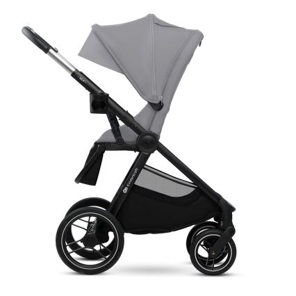 KINDERKRAFT - Комбінована коляска 2в1 NEA 2 Platinum grey