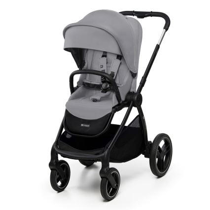 KINDERKRAFT - Комбінована коляска 2в1 NEA 2 Platinum grey