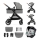 KINDERKRAFT - Комбінована коляска 3в1 ESME Moonlight grey + автокрісло MINK PRO