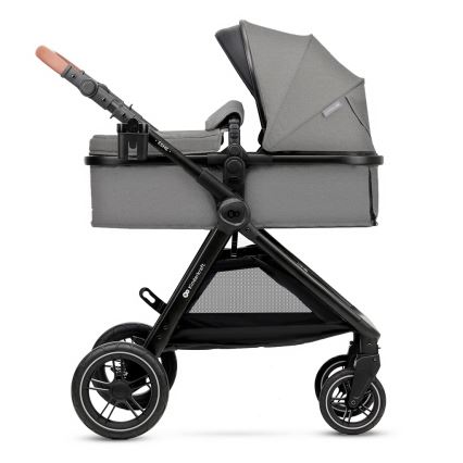 KINDERKRAFT - Комбінована коляска 3в1 ESME Moonlight grey + автокрісло MINK PRO