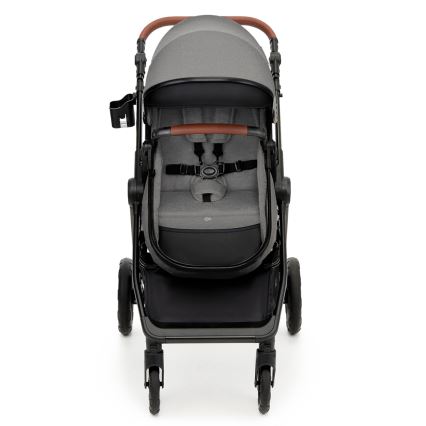 KINDERKRAFT - Комбінована коляска 3в1 ESME Moonlight grey + автокрісло MINK PRO
