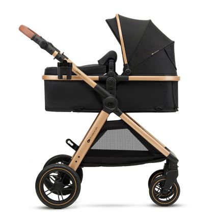 KINDERKRAFT - Комбінована коляска 3в1 ESME Pure black + автокрісло MINK PRO