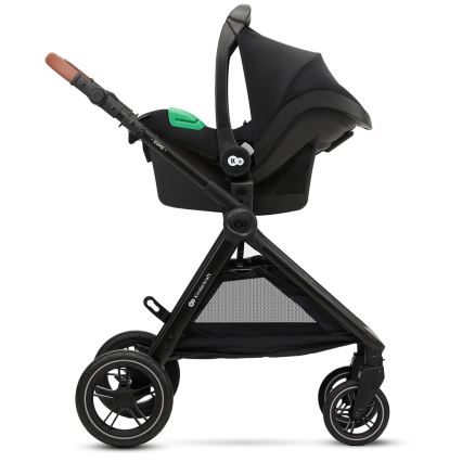 KINDERKRAFT - Комбінована коляска 3в1 ESME Sand beige + автокрісло MINK PRO