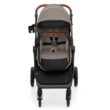 KINDERKRAFT - Комбінована коляска 3в1 ESME Sand beige + автокрісло MINK PRO