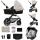 KINDERKRAFT - Комбінована коляска 3в1 MOOV 2 Moonlight grey + автокрісло MINK PRO