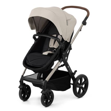 KINDERKRAFT - Комбінована коляска 3в1 MOOV 2 Moonlight grey + автокрісло MINK PRO