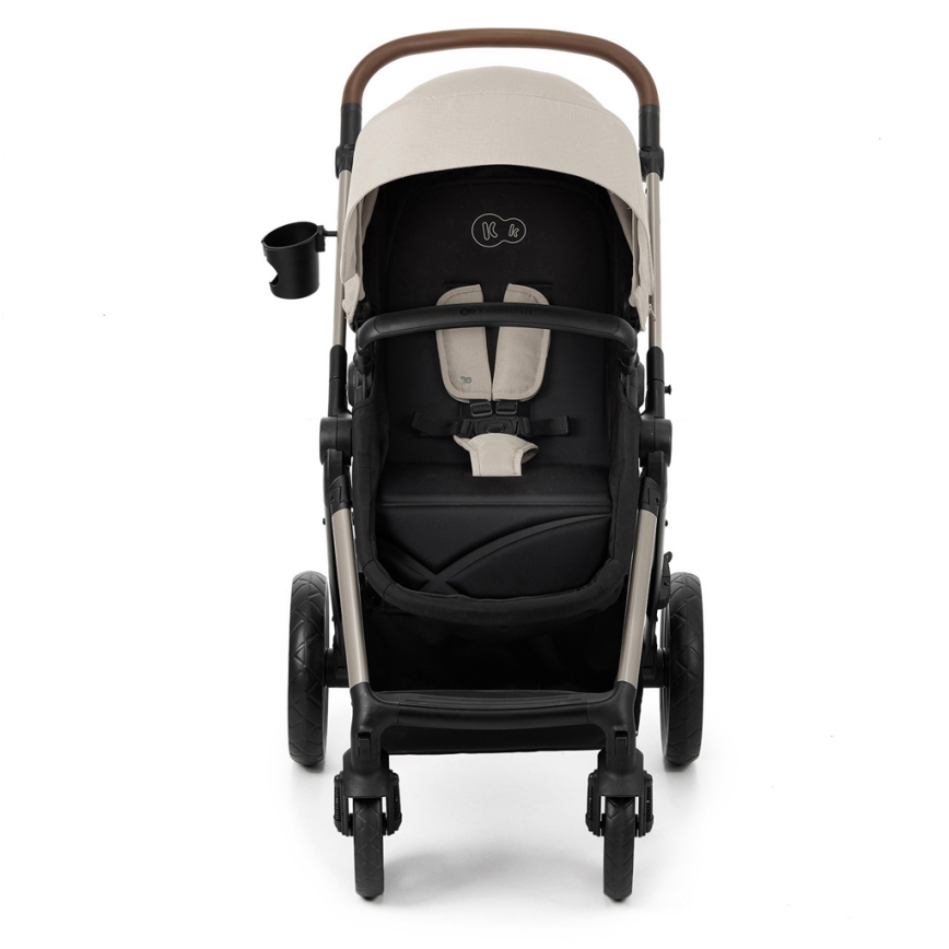 KINDERKRAFT - Комбінована коляска 3в1 MOOV 2 Moonlight grey + автокрісло MINK PRO
