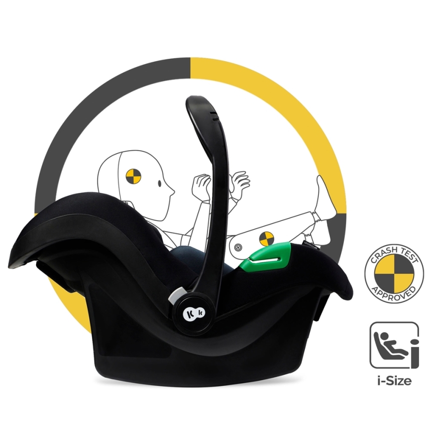 KINDERKRAFT - Комбінована коляска 3в1 MOOV 2 Moonlight grey + автокрісло MINK PRO
