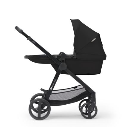 KINDERKRAFT - Комбінована коляска 3в1 NEWLY Classic black  + автокрісло MINK PRO