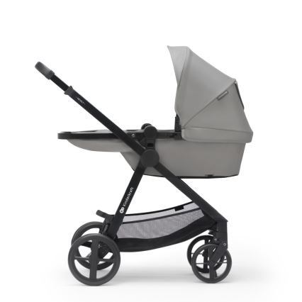 KINDERKRAFT - Комбінована коляска 3в1 NEWLY Moonlight grey  + автокрісло MINK PRO