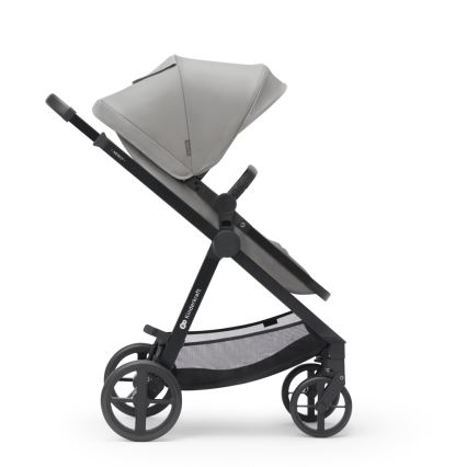 KINDERKRAFT - Комбінована коляска 3в1 NEWLY Moonlight grey  + автокрісло MINK PRO