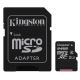 Kingston - Карта памяти MicroSDXC 64 ГБ Canvas Select Plus U1 100 Мб/сек + SD-адаптер