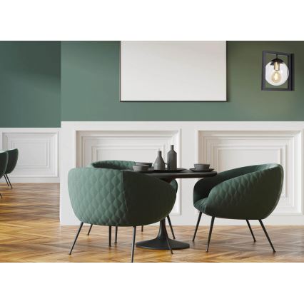 Настенный светильник REY 1xE27/7W/230V черная