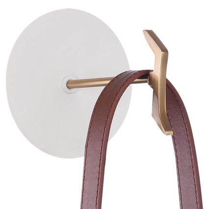 Настінна лампа MEMORY 1xG9/4W/230V білий/коричневий