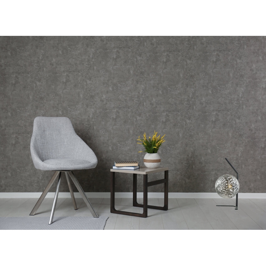 Настольная лампа JUNO 1xE27/7W/230V серая/черная