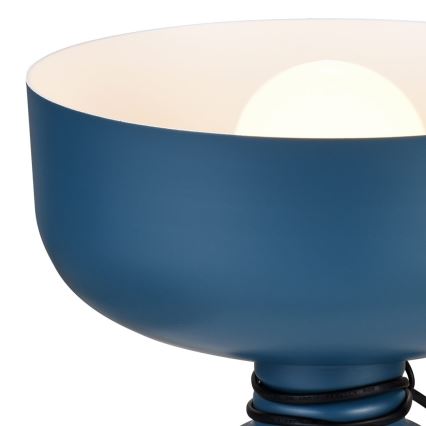 Настольная лампа ABEL 1xE27/11W/230V синяя