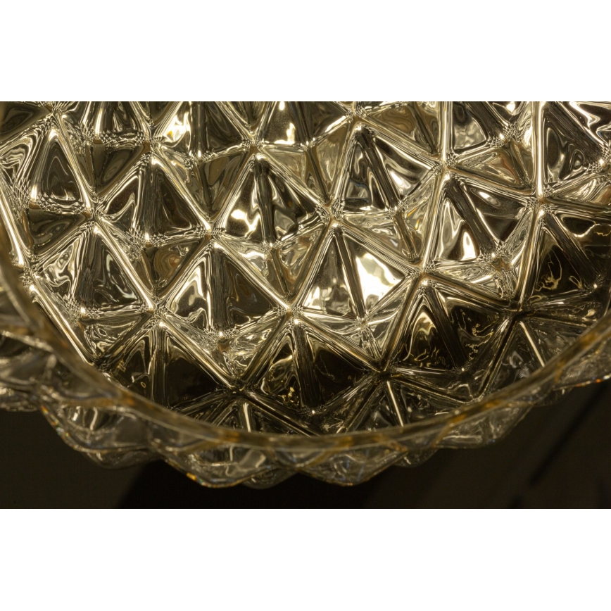 Люстра на тросе DIAMOND 1xE27/11W/230V золотая