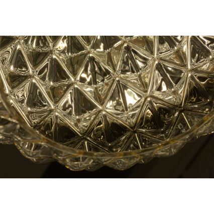 Підвісна люстра DIAMOND 1xE27/11W/230V золотий