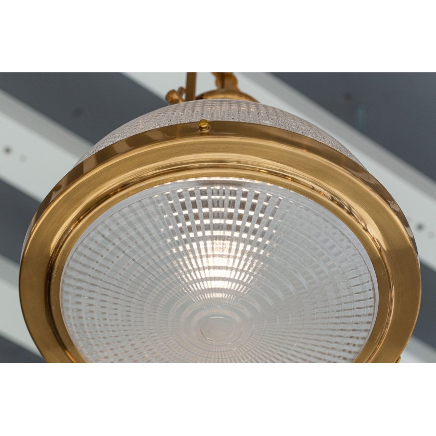 Люстра на штанзі THOR 1xE27/11W/230V бронза