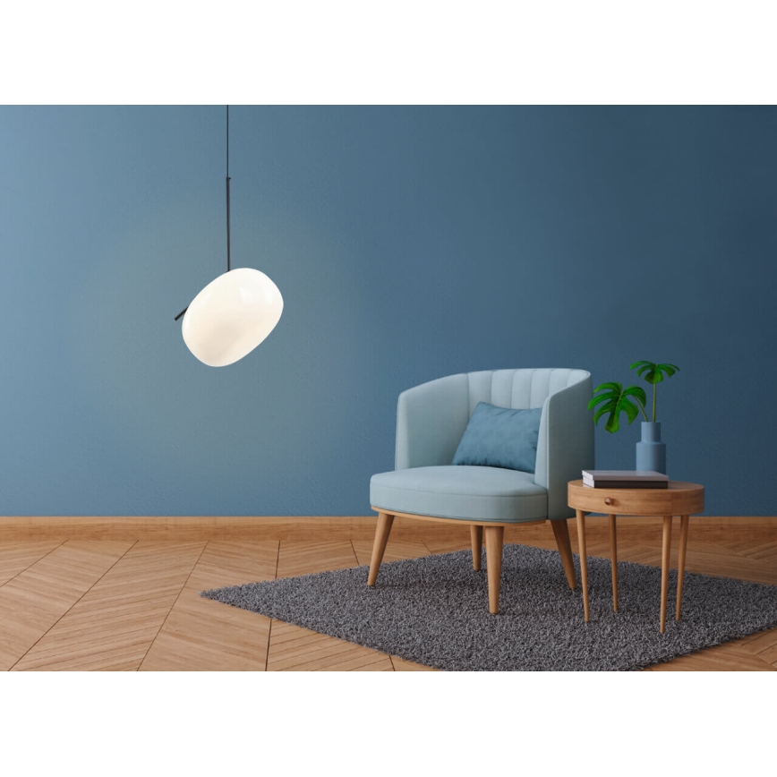 Підвісна люстра VESTA 1xE27/7W/230V білий
