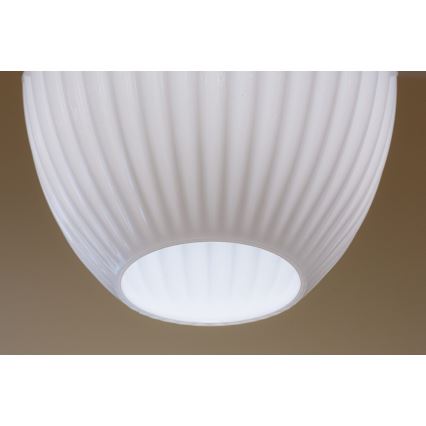 Люстра на тросе ELLIPTIC 1xE27/11W/230V белая
