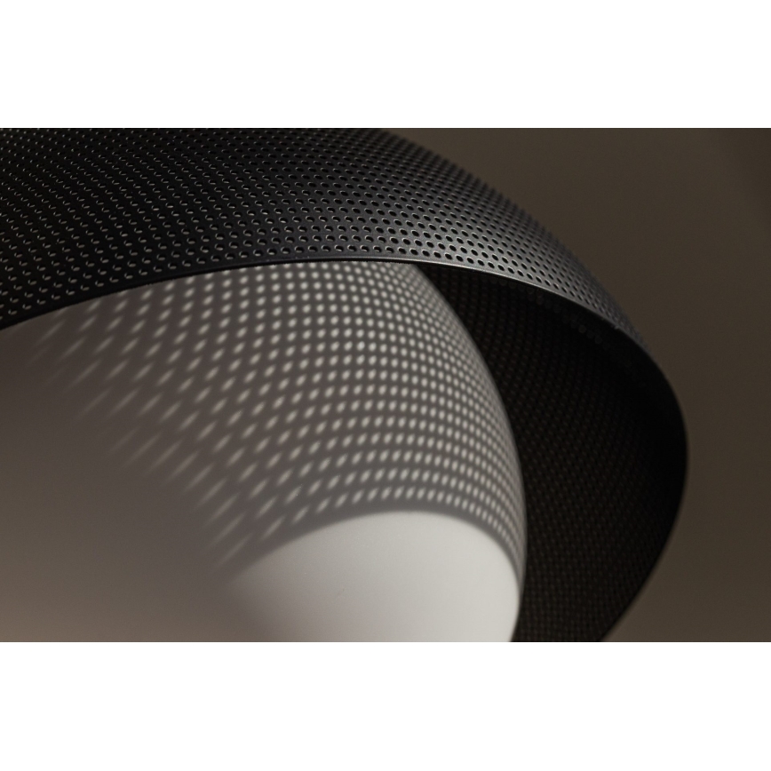 Люстра на тросе GRAVEN 1xE27/11W/230V черная