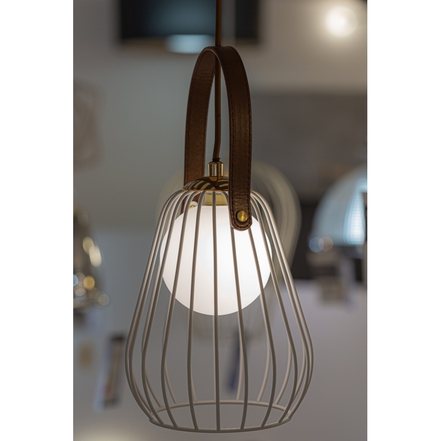 Настінна лампа MEMORY 1xG9/4W/230V білий/коричневий