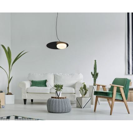 Светодиодная подвесная люстра PETIT LED/12W/230V черный