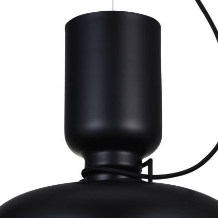 Люстра на тросе ABEL 2xE27/11W/230V ⌀ 28 cm черная