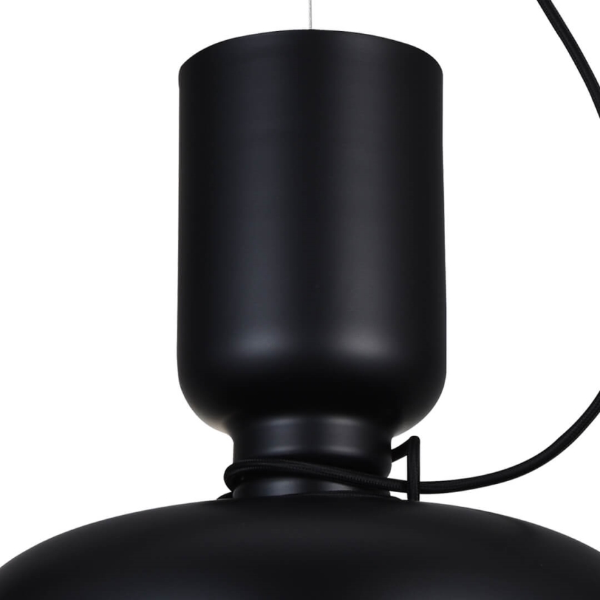 Люстра на тросе ABEL 2xE27/11W/230V ⌀ 28 cm черная