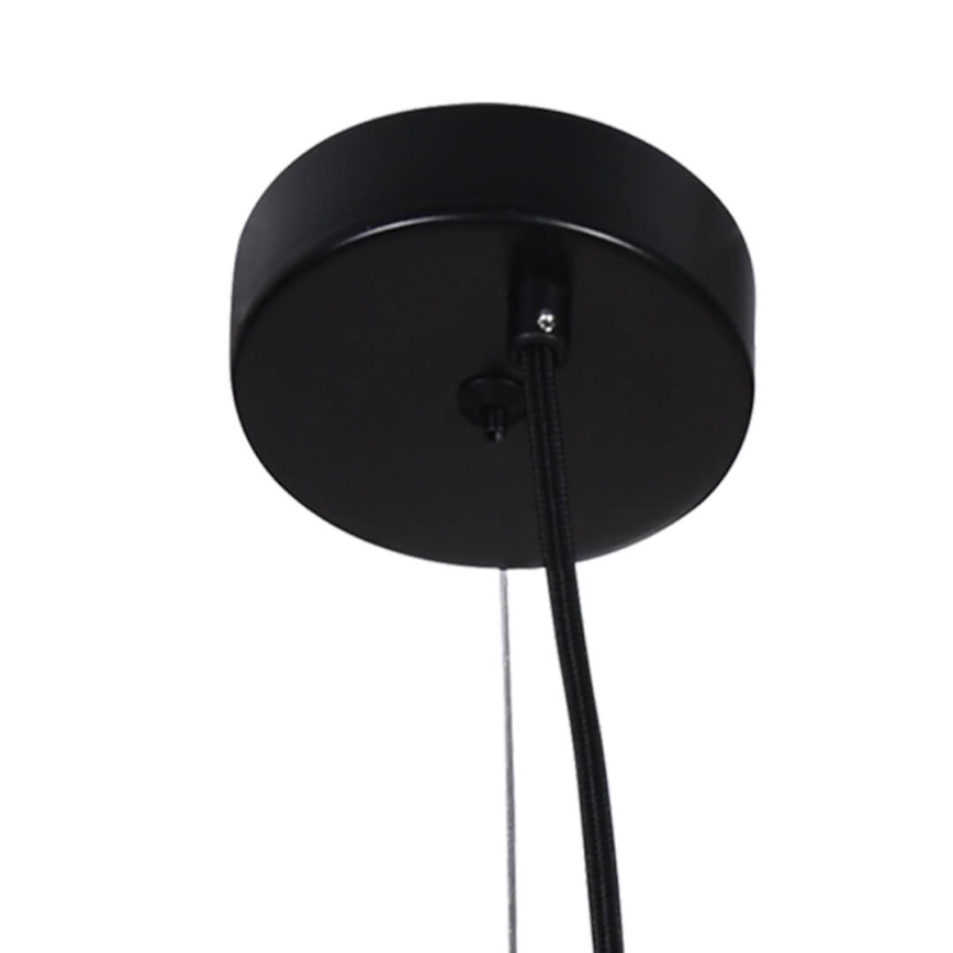 Люстра на тросе ABEL 2xE27/11W/230V ⌀ 28 cm черная