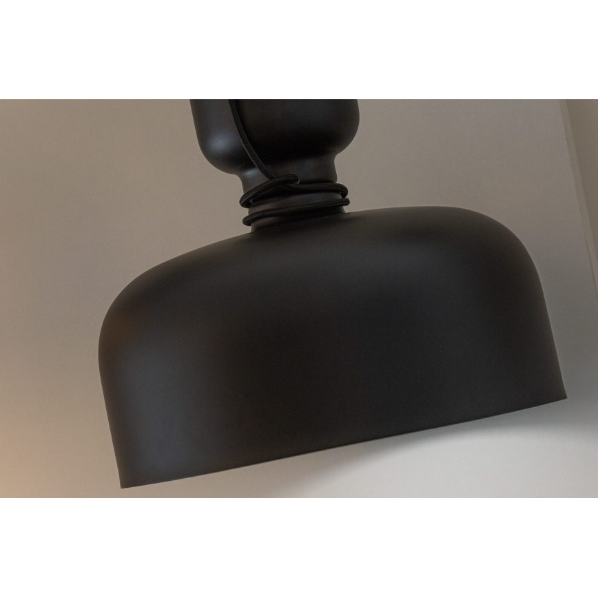 Люстра на тросе ABEL 2xE27/11W/230V ⌀ 28 cm черная