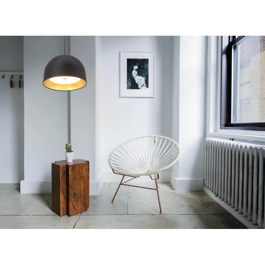 Люстра на тросе GRAVITY 3xE27/7W/230V черная