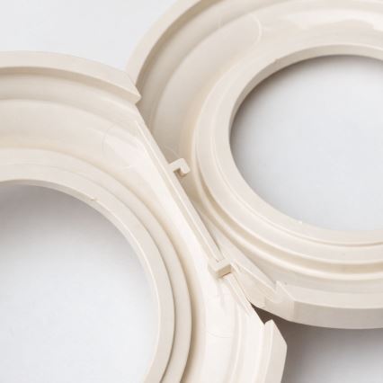 Kliklap - центральная ретро-рамка, бежевого цвета