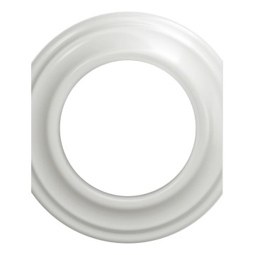 Kliklap - Ретро рамка центральная керамическая белая