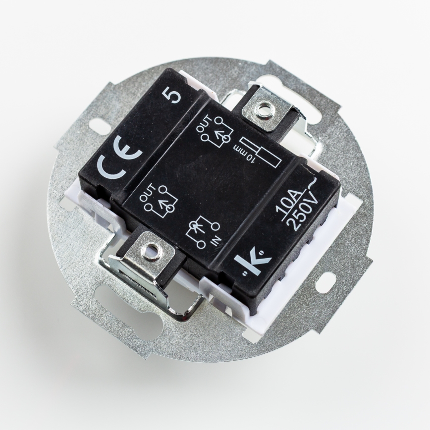 Kliklap - Ретро серійний вимикач без рамки № 5 старорожева