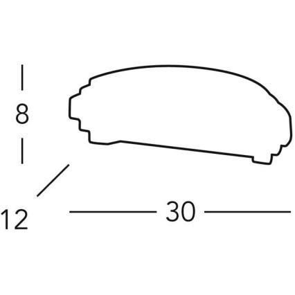 Kolarz 0290.61 - Настенный светильник STIEGEL 1xE27/60W/230V