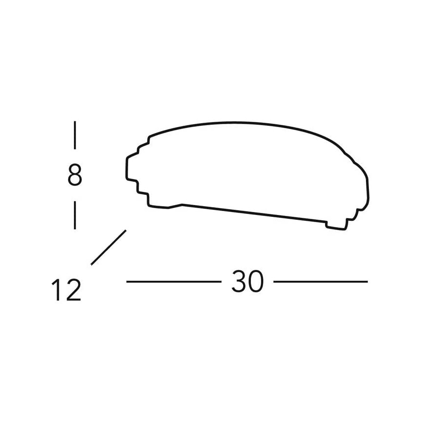 Kolarz 0290.61 - Настенный светильник STIEGEL 1xE27/60W/230V