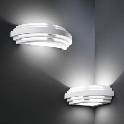 Kolarz 0290.61E - Настенный светильник STIEGEL 1xG9/60W/230V белый