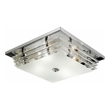 Kolarz 0342.14.5 - Стельовий світильник ONTARIO 4xE27/60W/230V глянцевий хром