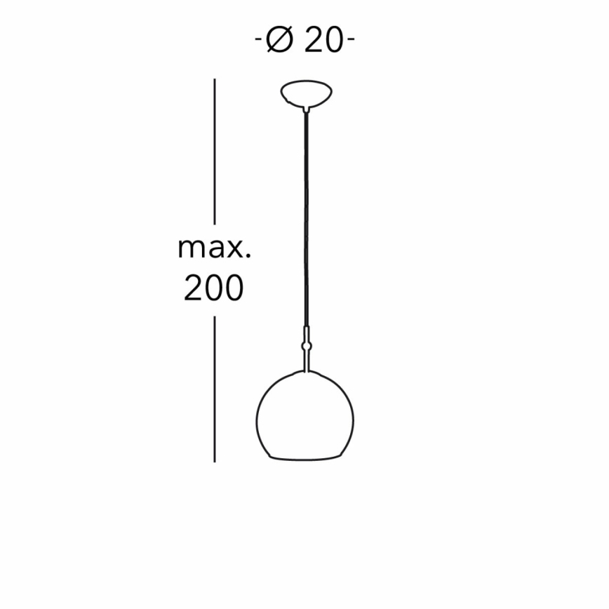 Kolarz 0392.31S.3.Ki.Au - Подвесная люстра LUNA 1xE27/60W/230V 24K золотистый