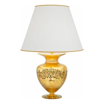 Kolarz 1417.71M.Mu - Настольная лампа ANFORA 1xE27/100W/230V 24K золотистый