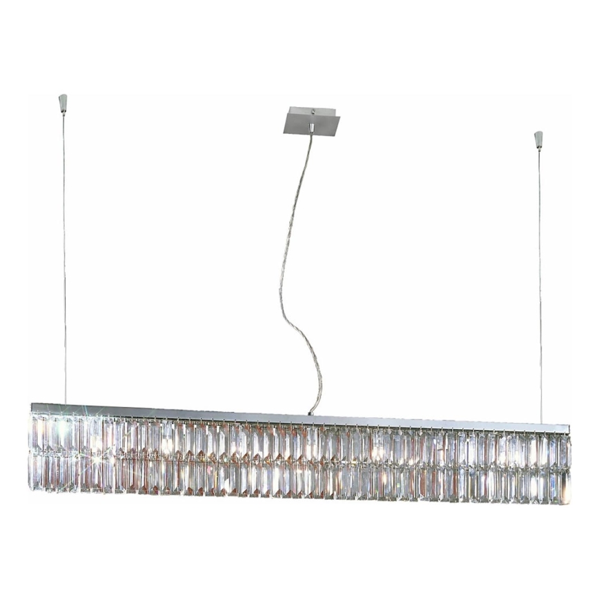 Kolarz 314.87.5 - Хрустальная подвесная люстра PRISMA 7xG9/25W/230V блестящий хром