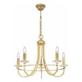 Kolarz 330.85.8C - Кришталевий люстра на ланцюгу IMPERIAL 5xE14/60W/230V золота