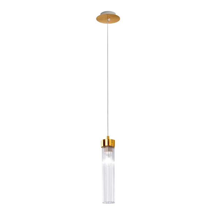 Kolarz 6009.30130 - Підвісна люстра RAGGIO 1xE14/25W/230V 24K золото